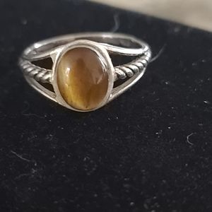 Tiger's Eye Ring